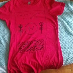 Twenty one pilots fitted shirt
